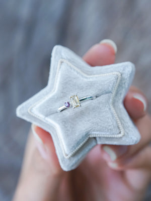 Citrine and Spinel Ring - Gardens of the Sun | Ethical Jewelry