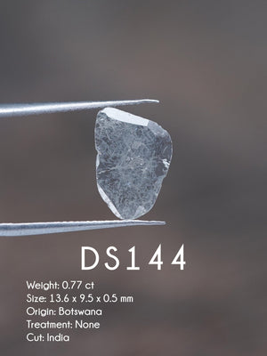 Custom Diamond Slice Ring in Gold - Gardens of the Sun | Ethical Jewelry