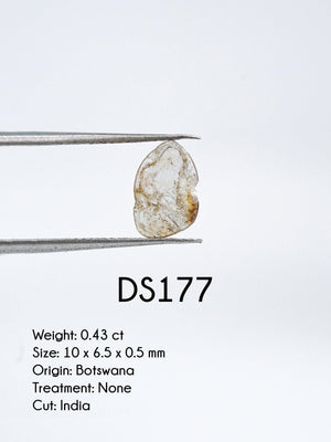 Custom Diamond Slice Ring in Gold - Gardens of the Sun | Ethical Jewelry