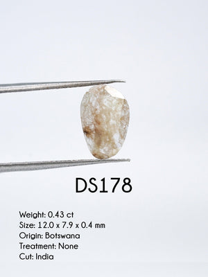 Custom Diamond Slice Ring in Gold - Gardens of the Sun | Ethical Jewelry