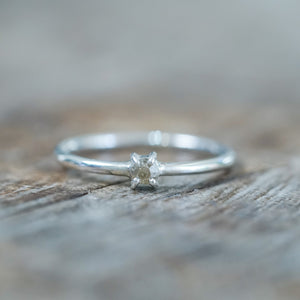Tiny Diamond Ring - Ethical Jewelry | Gardens of the Sun