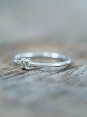 Tiny Diamond Ring - Ethical Jewelry | Gardens of the Sun