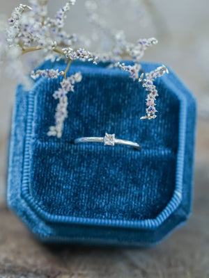 Tiny Diamond Ring - Ethical Jewelry | Gardens of the Sun