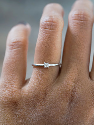 Tiny Diamond Ring - Ethical Jewelry | Gardens of the Sun