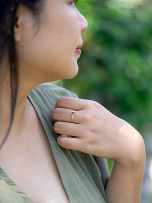 Mystical Sapphire Ring in Gold - Size 6.5 - Gardens of the Sun | Ethical Jewelry