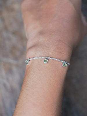 Sapphire Charm Bracelet