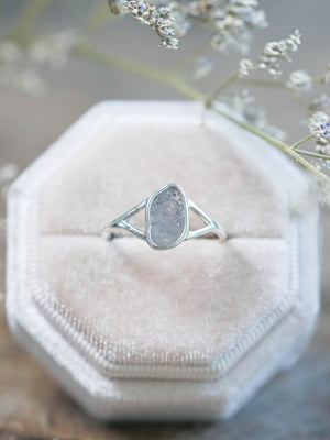 Split Shank Diamond Slice Ring