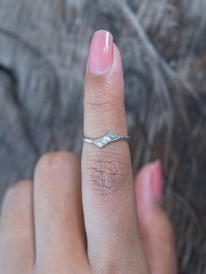 Double Kite Diamond Ring - Gardens of the Sun | Ethical Jewelry