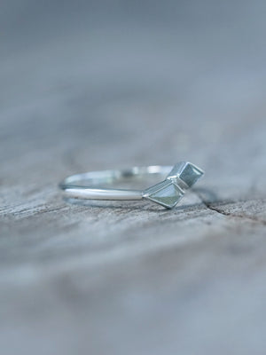 Double Kite Diamond Ring - Gardens of the Sun | Ethical Jewelry