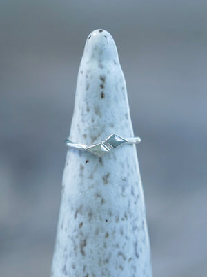 Double Kite Diamond Ring - Gardens of the Sun | Ethical Jewelry
