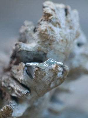 Double Kite Diamond Ring - Gardens of the Sun | Ethical Jewelry