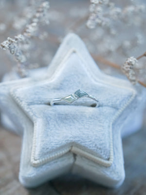 Double Kite Diamond Ring - Gardens of the Sun | Ethical Jewelry