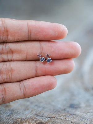Double Spinel Earrings - Gardens of the Sun | Ethical Jewelry