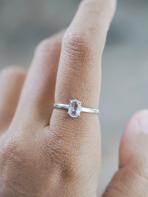 Pale Pink Sapphire Ring - Gardens of the Sun | Ethical Jewelry