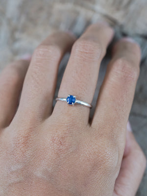 Blue Sapphire Ring - Gardens of the Sun | Ethical Jewelry