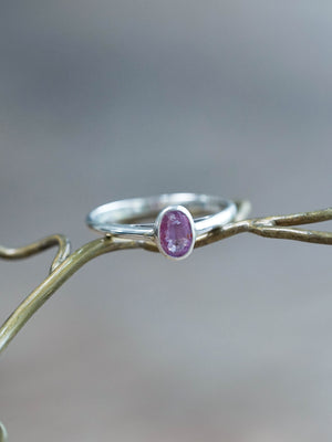 Embrace Pink Sapphire Ring