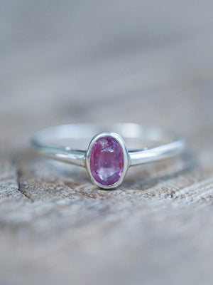 Embrace Pink Sapphire Ring