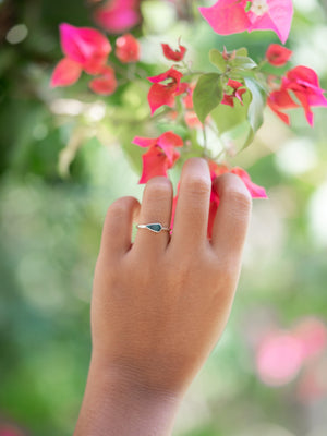 Emerald Leaf Ring - Gardens of the Sun | Ethical Jewelry