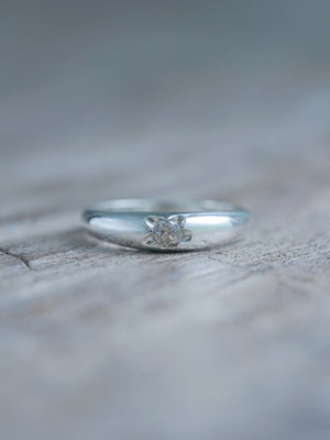 Floral Diamond Ring in US Size