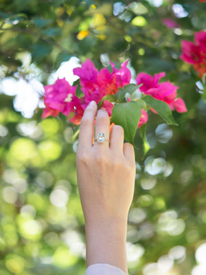 Fluorite Ring - Gardens of the Sun | Ethical Jewelry