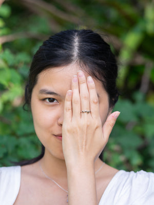 Four Borneo Diamond Ring - Gardens of the Sun | Ethical Jewelry