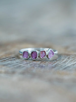 Four Stone Sapphire Ring