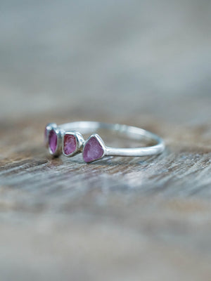 Four Stone Sapphire Ring