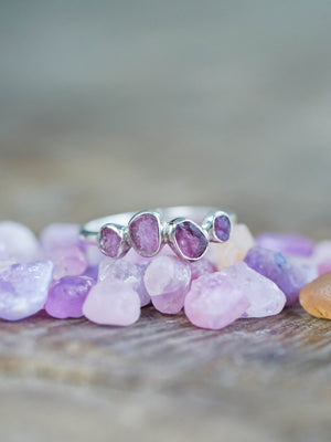 Four Stone Sapphire Ring