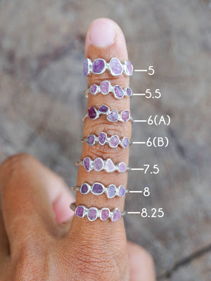 Four Stone Sapphire Ring