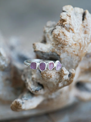 Four Stone Sapphire Ring
