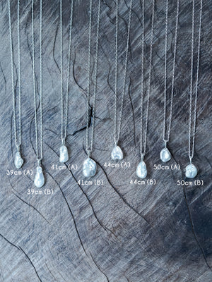 Freshwater Pearl Necklaces in Sterling Silver