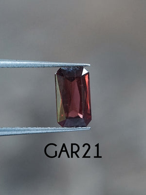 Custom Garnet Ring in Gold