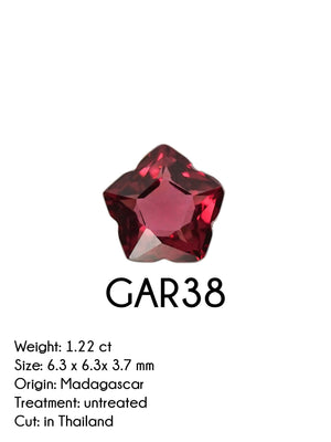 Custom Garnet Ring in Gold - Gardens of the Sun | Ethical Jewelry