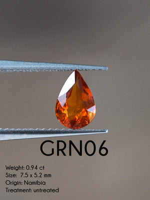 Custom Garnet Ring or Necklace in Sterling Silver