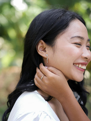 Rainbow Ring with Hidden Gems - Gardens of the Sun | Ethical Jewelry