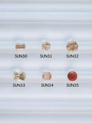 Custom Oregon Sunstone Ring in Gold