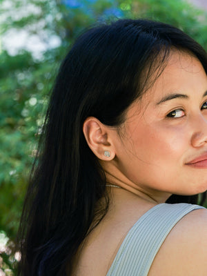 Quartz Crystal Earrings