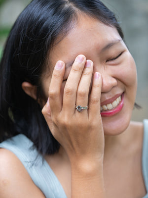 Colorful Spinel Ring Set - Gardens of the Sun | Ethical Jewlry