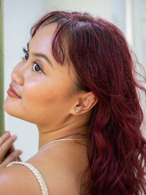 Emerald and Moonstone Earrings