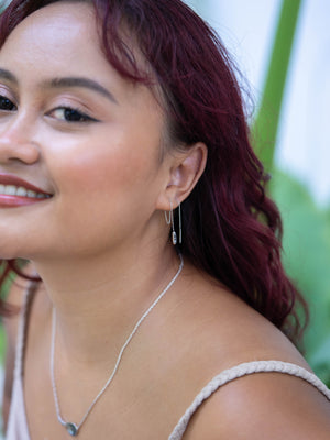 Rough Diamond Earrings with Hidden Gems