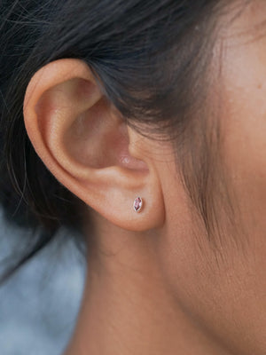 Garnet Earrings - Gardens of the Sun | Ethical Jewelry