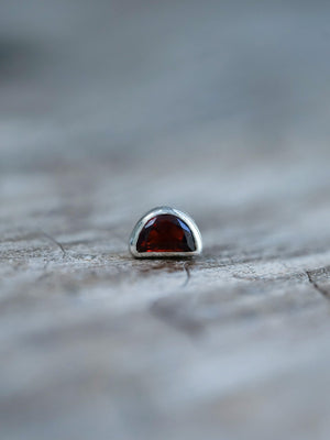 Garnet Earrings - Gardens of the Sun | Ethical Jewelry