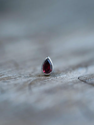 Garnet Earrings - Gardens of the Sun | Ethical Jewelry