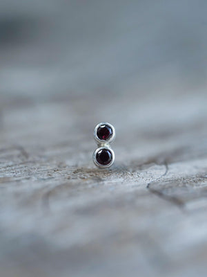 Garnet Earrings - Gardens of the Sun | Ethical Jewelry