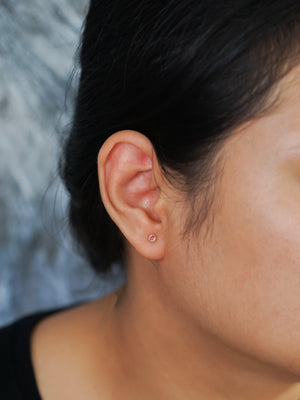 Garnet Earrings - Gardens of the Sun | Ethical Jewelry