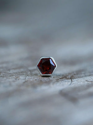 Garnet Earrings - Gardens of the Sun | Ethical Jewelry