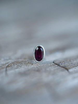 Garnet Earrings - Gardens of the Sun | Ethical Jewelry