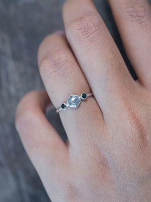 Silver Engagement Ring - Gardens of the Sun | Ethical Jewelry