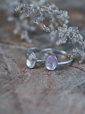 Kunzite Ring