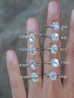 Kunzite Engagement Rings